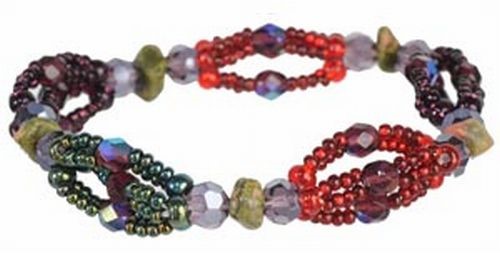 Bracelet, Crystal Stretchy, 16