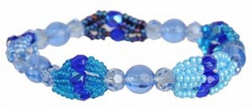 Bracelet, Crystal Stretchy, 3