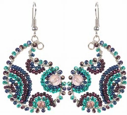 Earring, Paisley 17