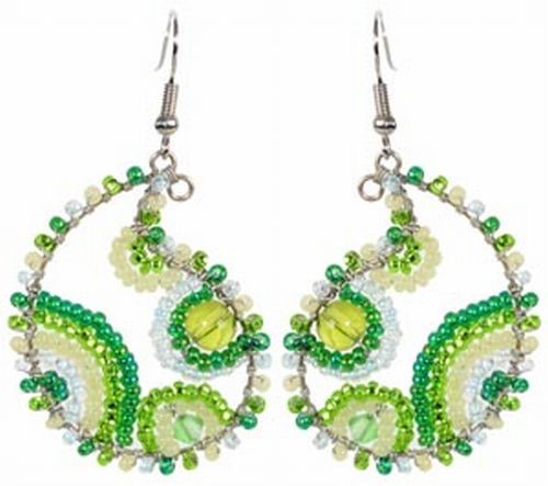 Earring, Paisley 18