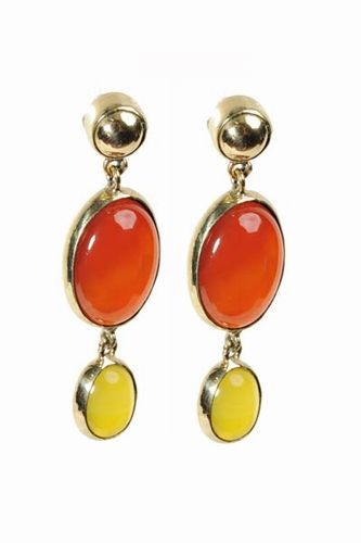 Multi Stone Earrings