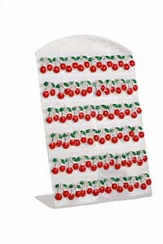 Mini Cherry Earrings