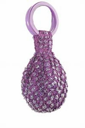 Purple Wristlet Bag