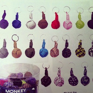 Monkey Fist Keychains