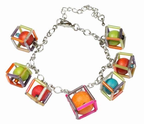 Bright Cubes Bracelet