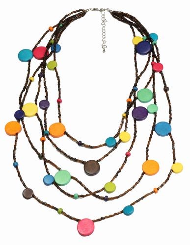 Graduated Disc Necklace