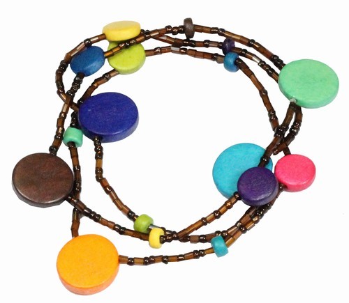 Graduated Disc Bracelet