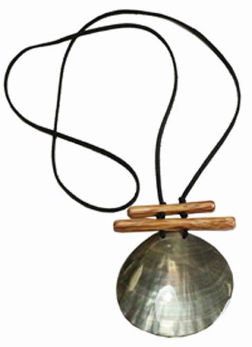 Shell and Wood Necklace
