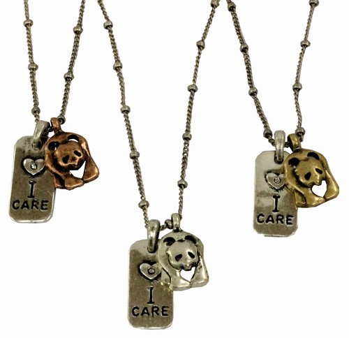 Necklace Panda I Care About