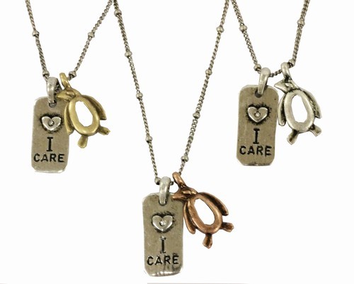 Necklace Penguin I Care About