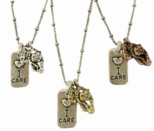 Necklace Tiger I Care About