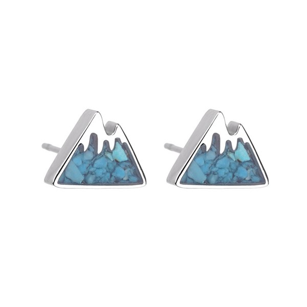 Mountain and Earth Post Blue Aventurine