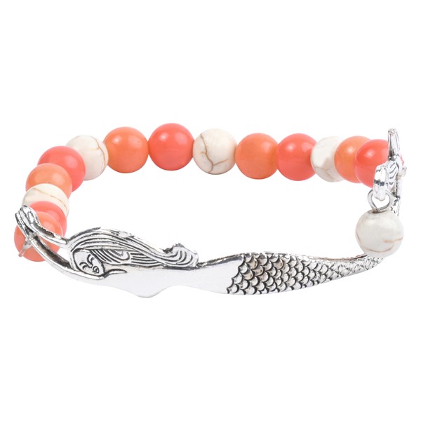 Mermaid Foundation Bracelet Coral