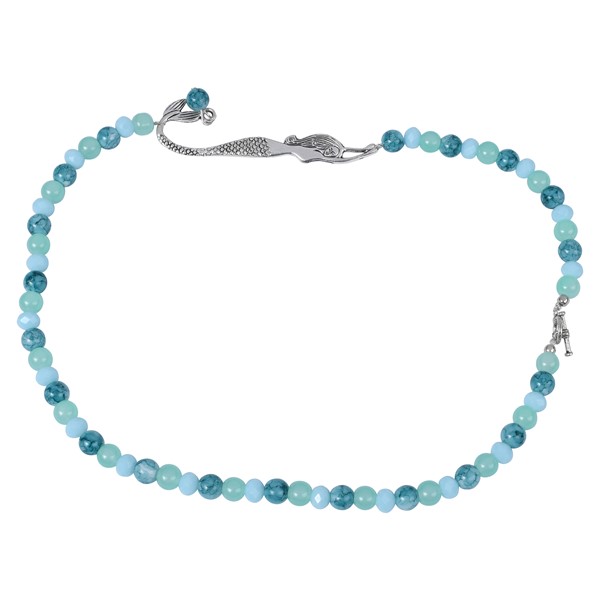 Mermaid Foundation Necklace Sea Glass