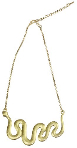 Gold Snake Necklace WSN6