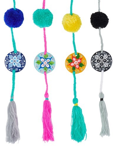 Round Medallion Tassel ACP003