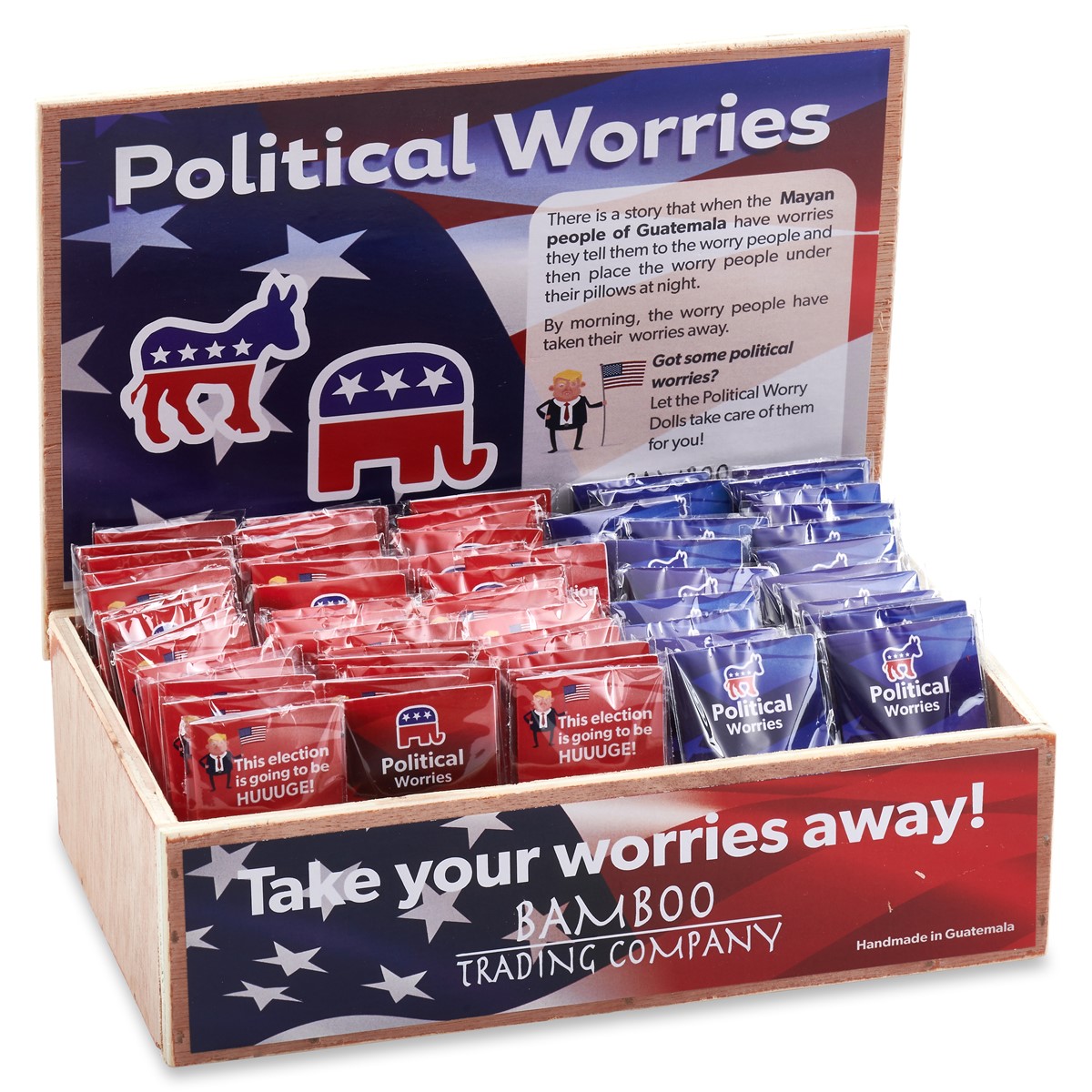 Political Worry Doll Assortment LSD024