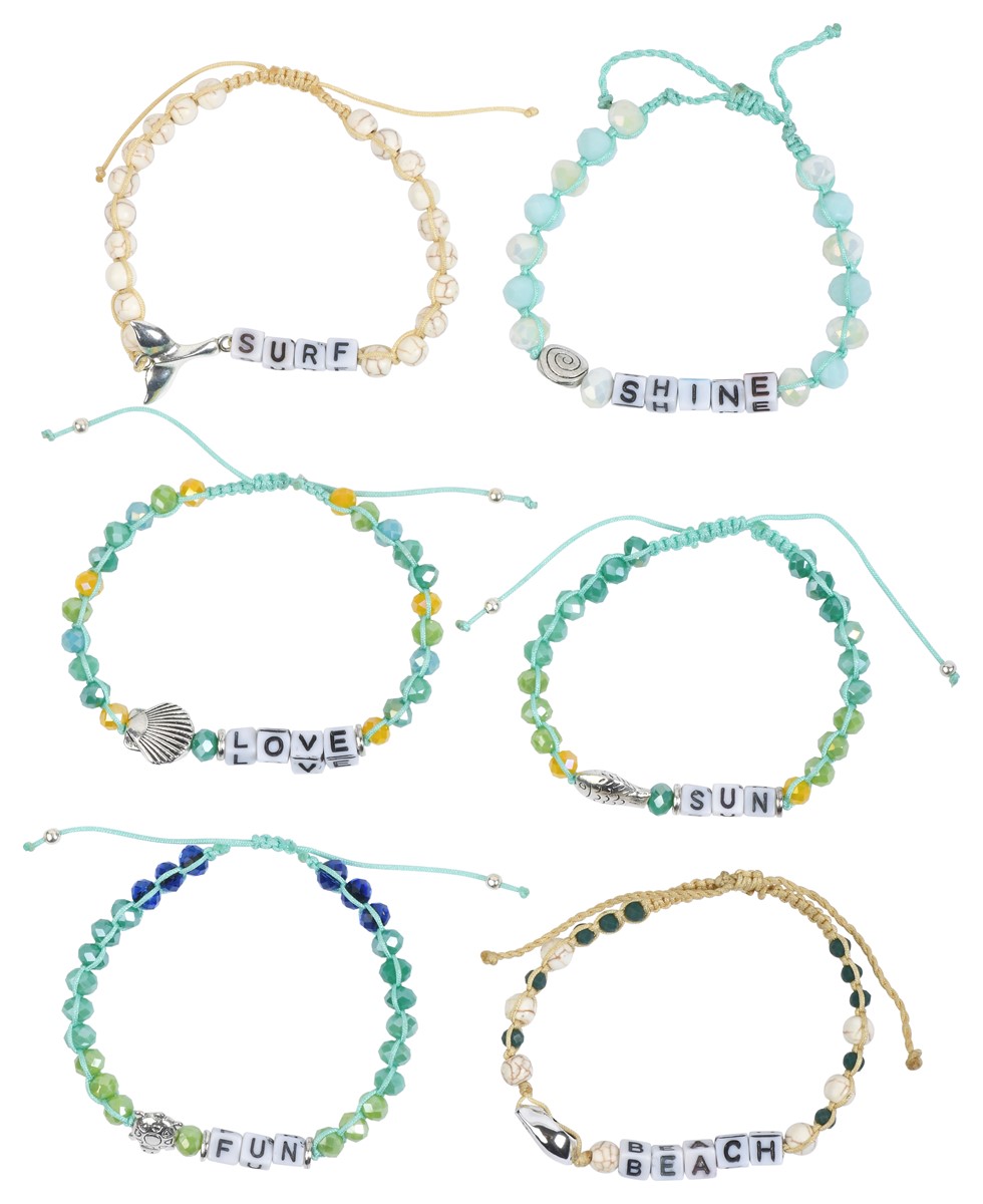 Sea Words Bracelets Bamboo Trading Company
