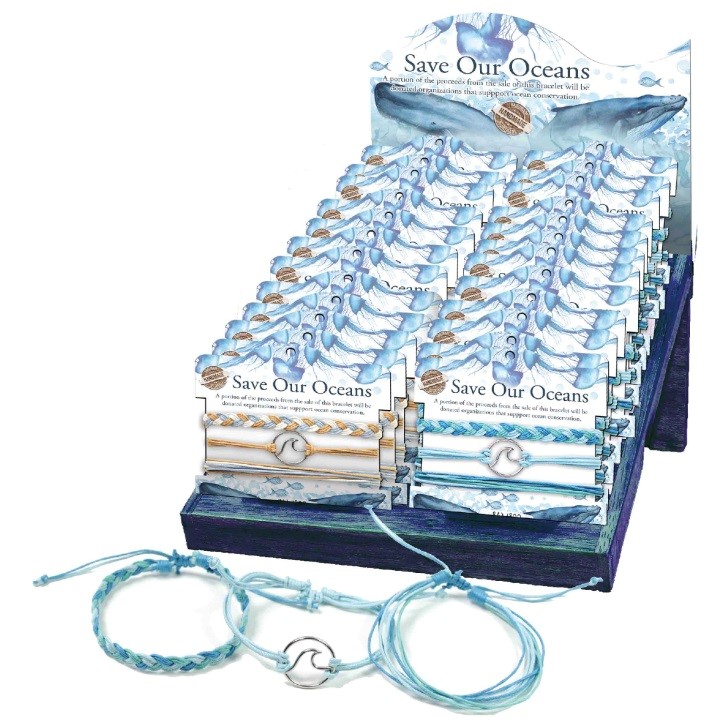 Save Our Oceans Bracelets Assortment BID027