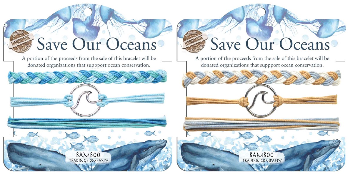 Save Our Oceans Bracelets BIB027