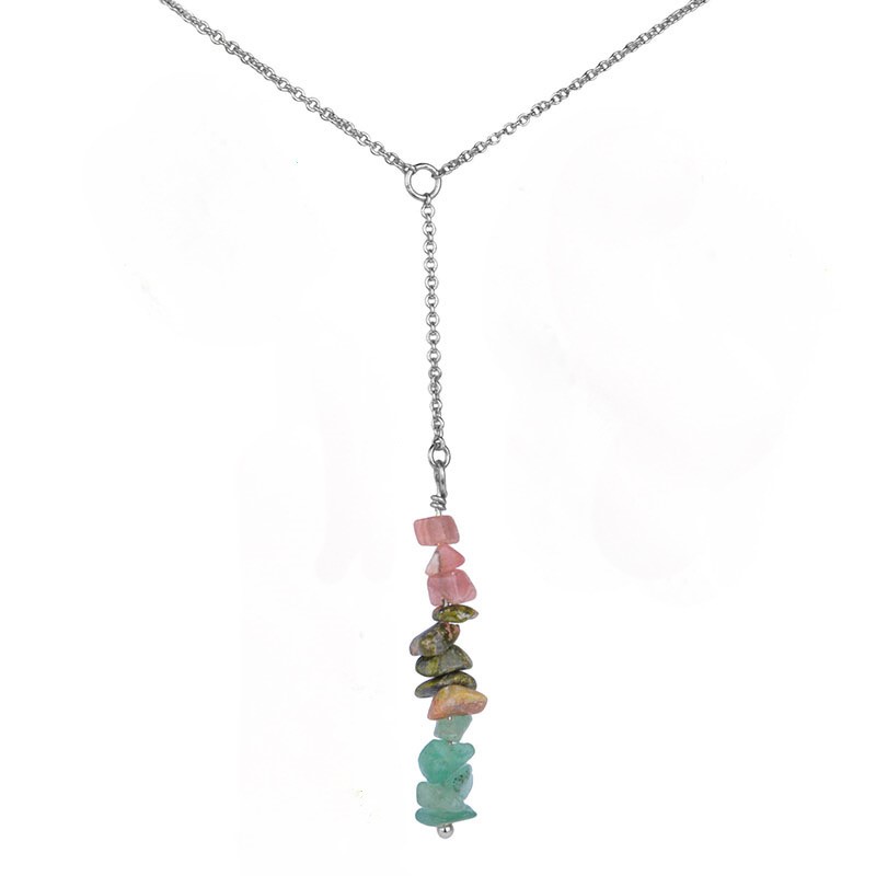 Heart Chakra Necklace Silver RSN0101