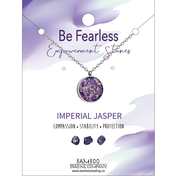 Be Fearless Round Necklace RSN234