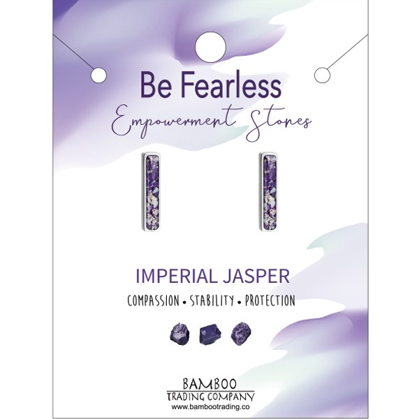 Be Fearless Rectangle Earrings RSE235