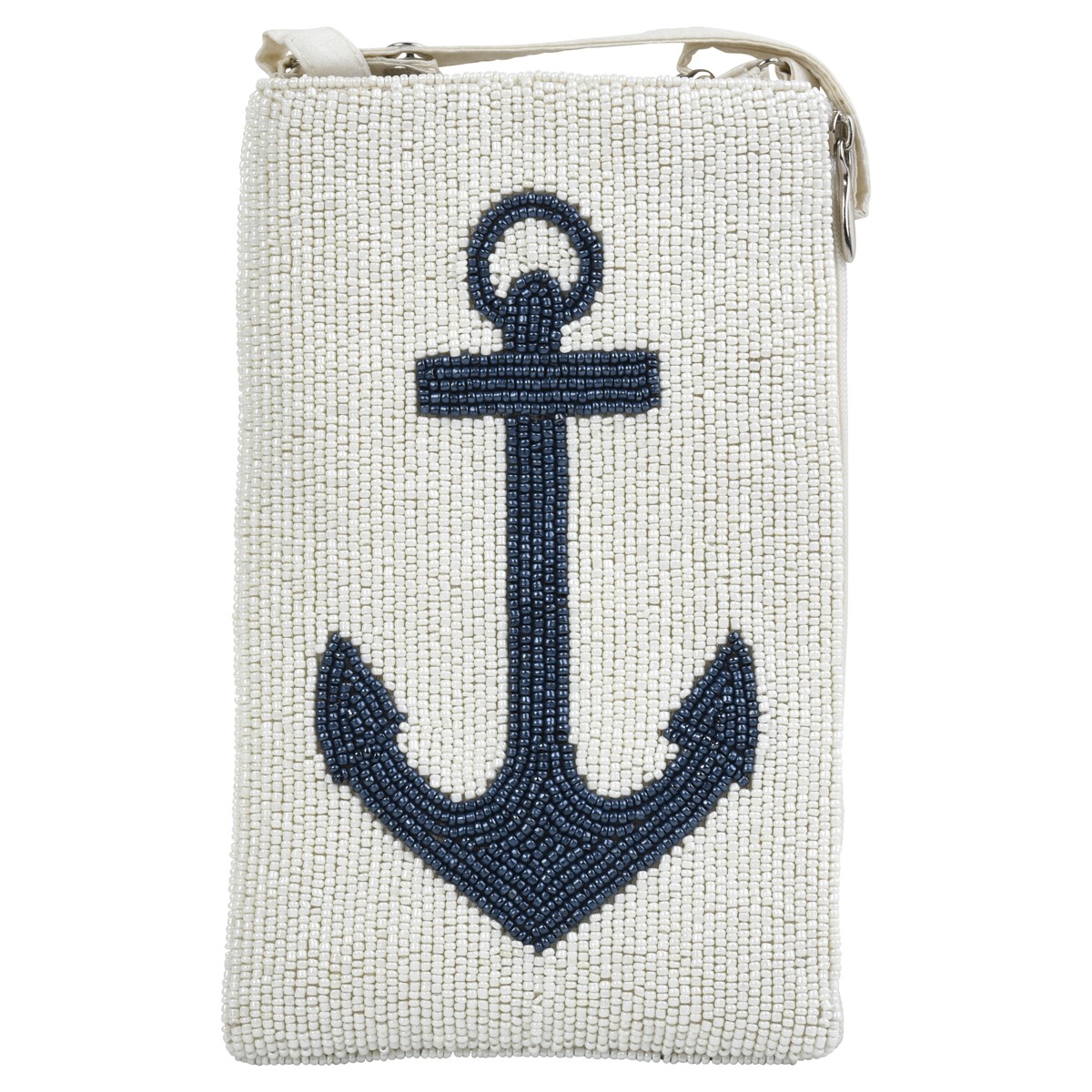 White & Blue Anchor Club Bag SHB932