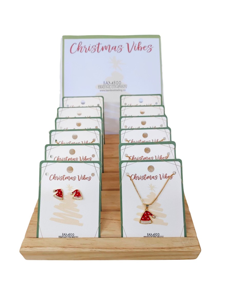 Christmas Vibes Necklace & Earring Asst. RSNASST35
