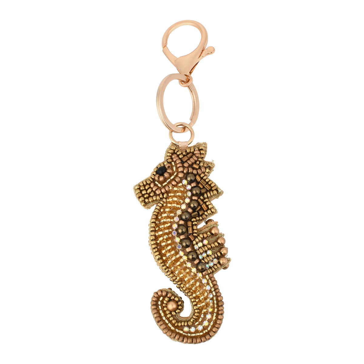 Seahorse Beaded Bag Charm NITK104