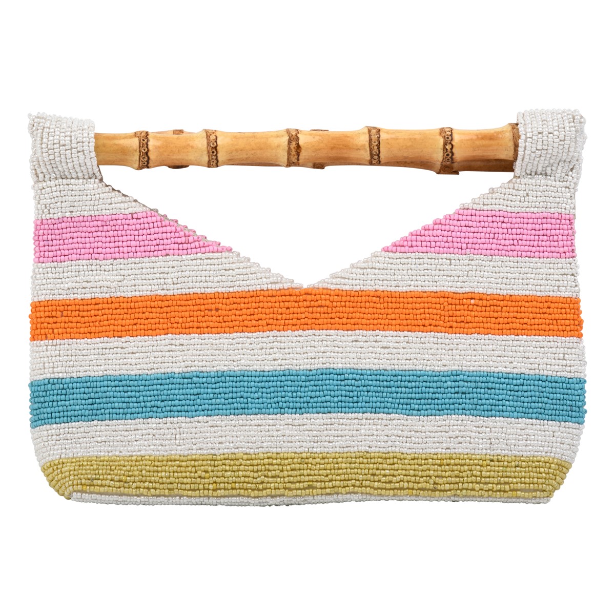 Half Moon Stripped Bamboo Handle NIT814