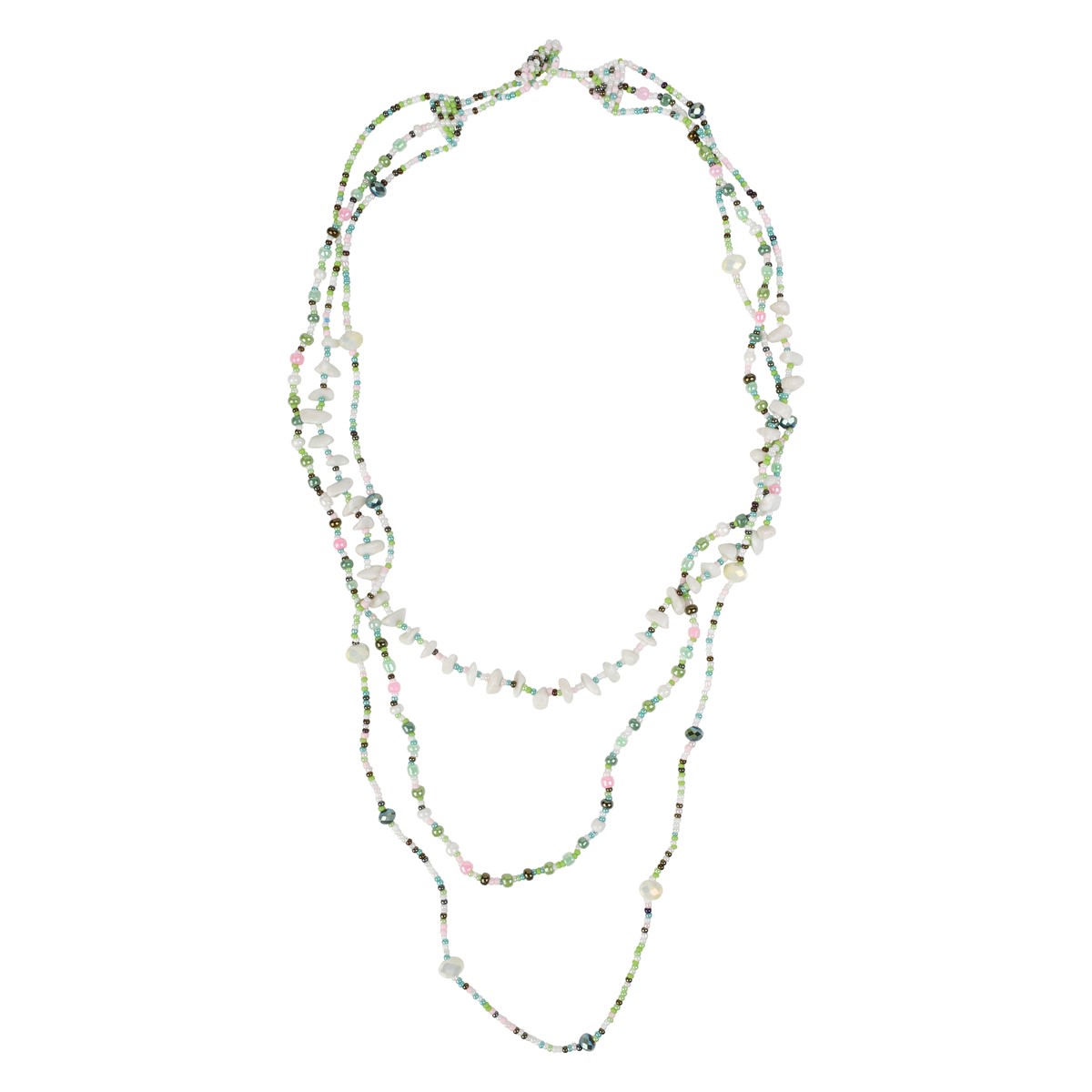 Green Layered Necklace PSN021