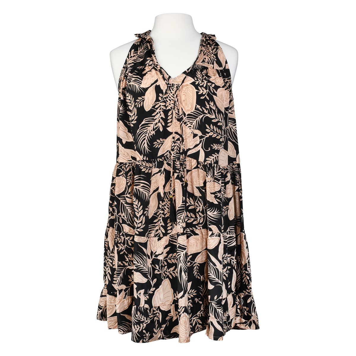 Mock Neck Short Dress ART12