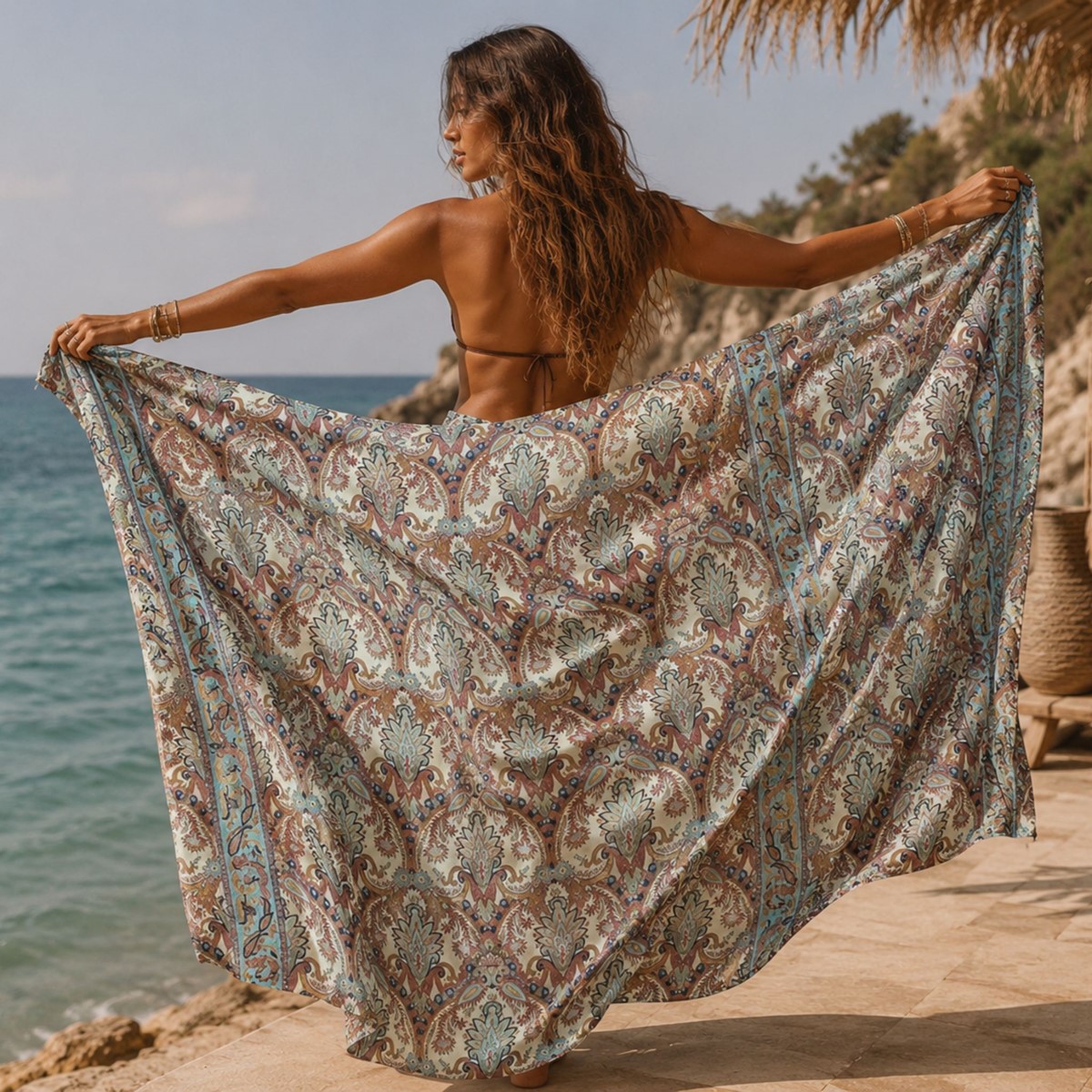 Wanderlust Pareo/ Scarf ART003