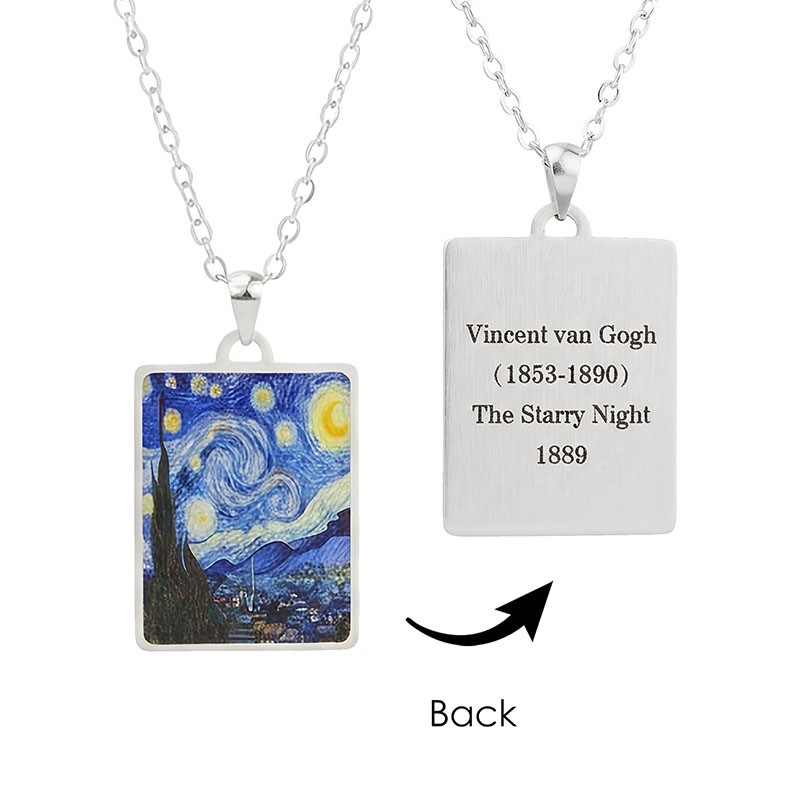 Masterpiece Necklace Silver Starry Night RSN7565