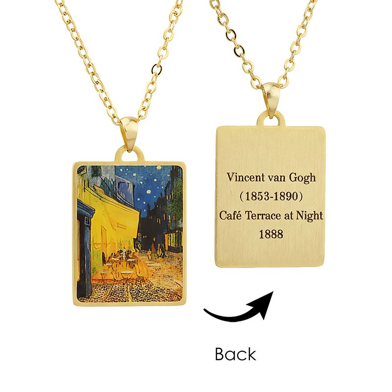 Masterpiece Necklace Café Terrace at Night RSN7569