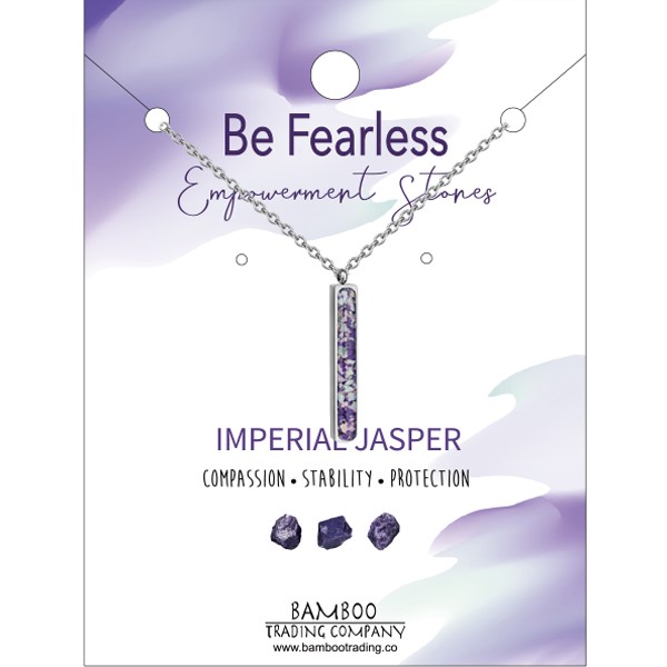 Be Fearless Rectangle Necklace RSN235