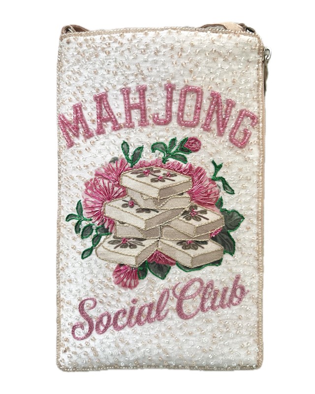 Mahjong Floral Club Bag SHB947