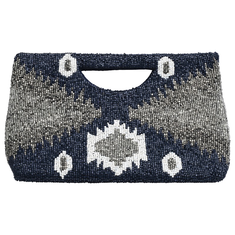 Onyx Half Moon Clutch MTY020