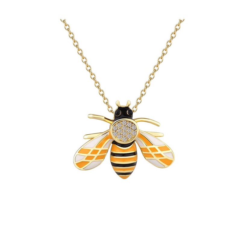 Bee Crystal Necklace RSN2110