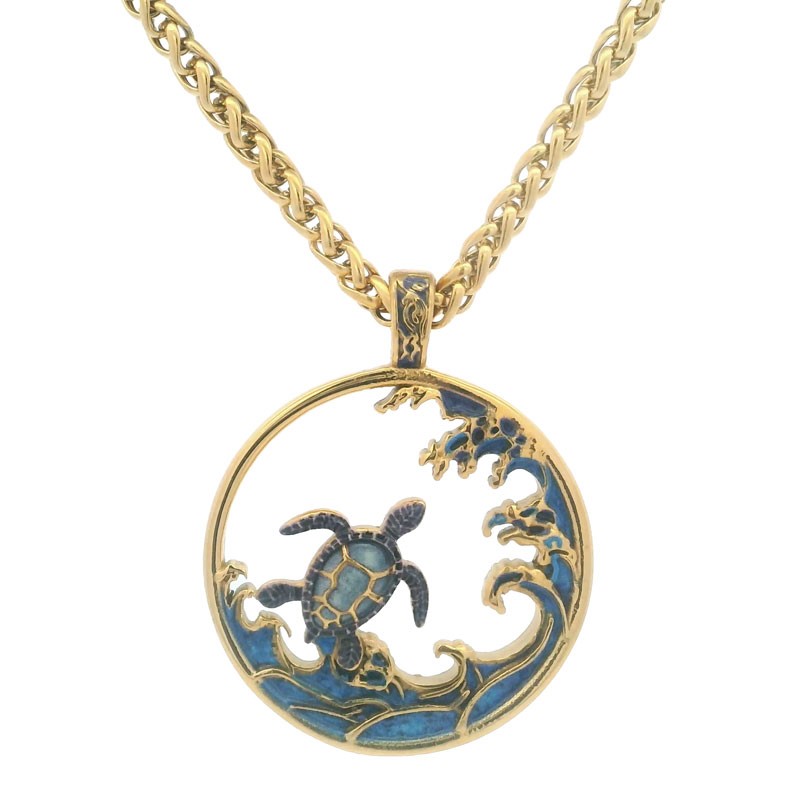 Wonders of the Sea Gold Necklace RSN7272G