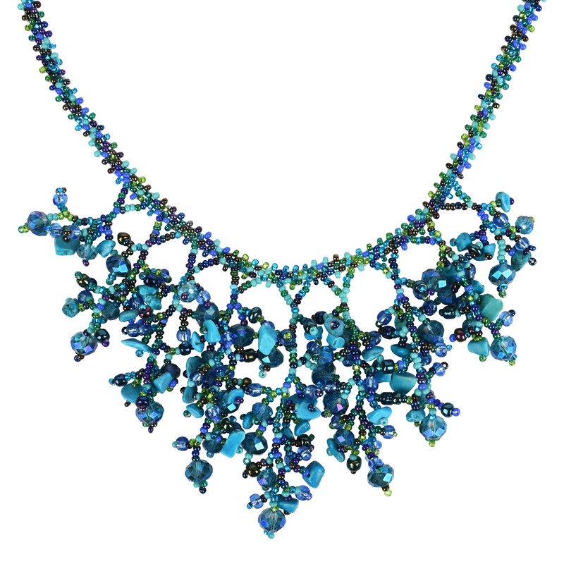 Joy! Blue Necklace PSN060