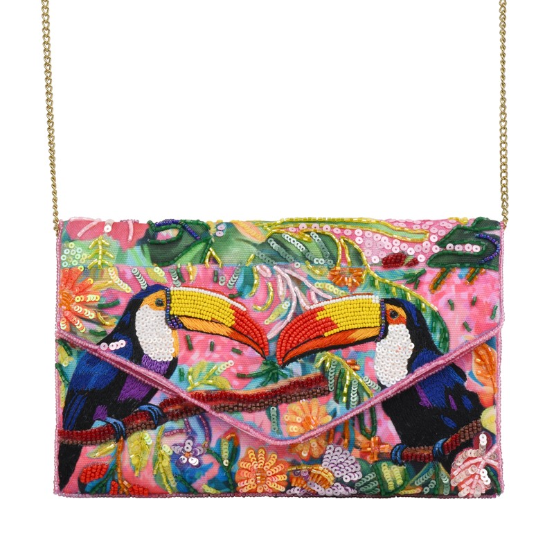 Toucan Envelope Clutch SHC055