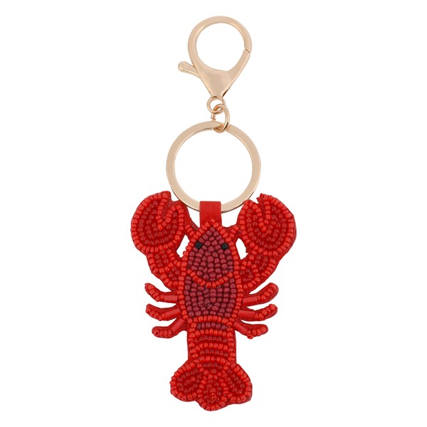 Red Lobster Bag Charm NITK490 View 2