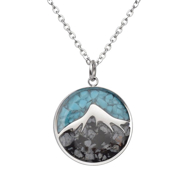 Mountain and Earth Necklace Obsidian