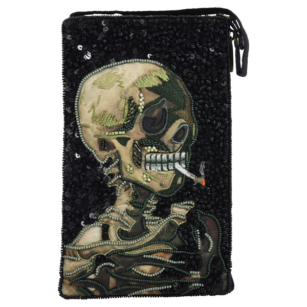 Club Bag Van Gogh Smoking Skull