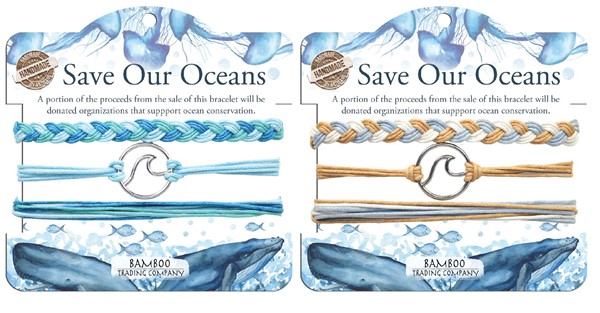 Save Our Oceans Bracelets