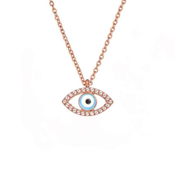 Necklace Protection Rose Gold