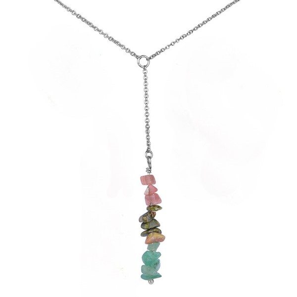 Heart Chakra Necklace Silver