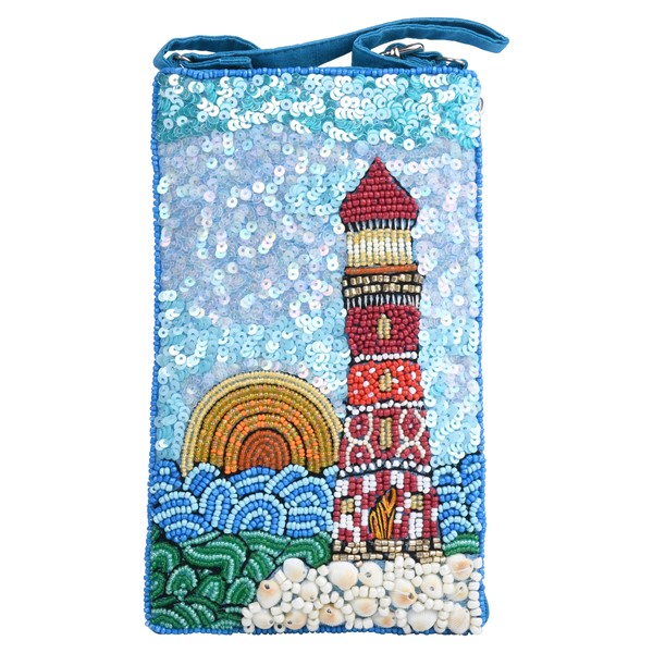 Club Bag Lighthouse w/ Shells